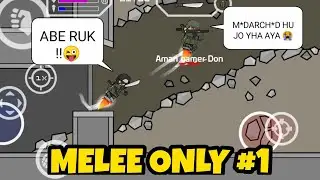 #Da2 || Melee Only In Mini Militia || LOSTBOY GAMING