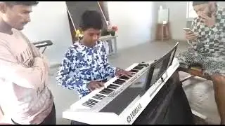 My 7th class video 😋😍🫣#music #keyboard #yamaha #i455