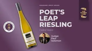 Poet's Leap Riesling | 2025 SCA Gold Winner