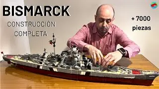 Lego WW2  Battleship BISMARCK 1/200 | + 7000 piezas | Speed Build | ALLBRICKS42