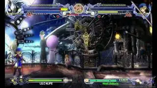 Blazblue Online Rank Match: Life(Hakumen) Vs. lilAzNAJ13(Noel) - 06/22/10