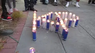 R.I.P KP Candle Light VISUAL  & Balloon Release  Keep  His Family  in Prayer.