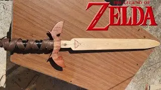 Making a wooden Master Sword from The Legend Of Zelda ( + music covers)