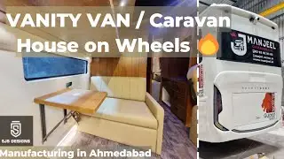 luxurious vanity van modification in Ahmedabad | SJS DESIGNS
