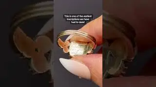 200 year old Georgian Ring! 💙💎💍 #georgian #ringsoftheday #rings  #antiquering #goldjewellery