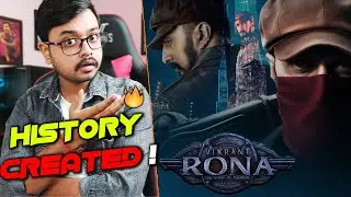 Vikrant Rona Sneak Peek On Burj Khalifa 🔥 | Kichcha Sudeepa | Review & Reaction