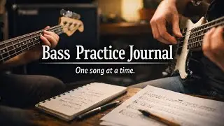 Bass Practice Journal