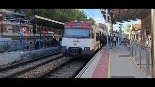 Renfe Valencia: Cruce de 447 destino Gandia en via 1 y Val&egrave;ncia-Nord via 2 |C-1 y C-2| 