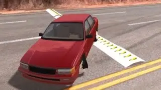 Spike Strip Testing 21 | BeamNG.drive