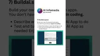 BuildAI Space, AI Tool for Web Developers, No-Code AI Builder #nocode #buildspace #webdeveloper
