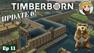 Timberborn Update 6 - A Dam Good Time! I Ep11 #timberborn #theontariogardener #beavers