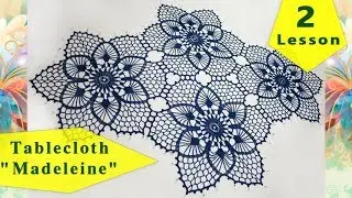 How to crochet tablecloth 
