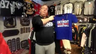 Detroit Pistons Kids Blue T Shirt