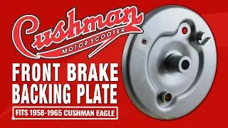 Dennis Carpenter Front Brake Backing Plate for 1958-1965 Cushman Eagle