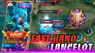 LANCELOT AGGRESSIVE FAST HAND 🔥🔥 GAMEPLAY BY AVATAR|| #mlbb#lancelot#lancelotgameplay#mobilelegends