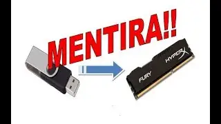 Convertir PENDRIVE en RAM MENTIRA!!!  Mitos de Internet