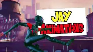 New StopMotion Animation Intro #fyp #spiderman #animation #anime