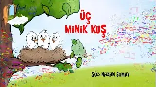 Üç Minik Kuş Şarkısı 🎵 | Pır Pır, Cik Cik, Pıt Pıt Rengarenk Olmak İstiyor!