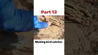 Villager Boy Making Bird Catcher #Short #2026