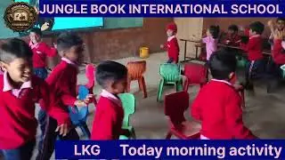 Kids play activities in jungle book international school.