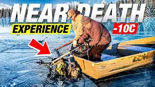 Dirt Bikes Falls Through Thin Ice - Recovery