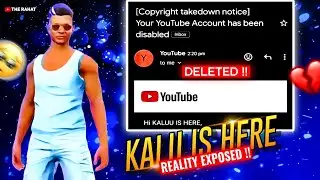 KALU IS HERE REALITY EXPOSED 💔 CHANNEL DELETED 😞
