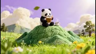 Focus Garden 🌿 | Panda Lofi for Work & Flow