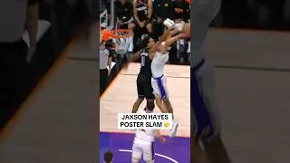 Jaxson Hayes throws down NASTY poster in transition!
