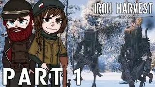 SNOWBALL FIGHT! - IRON HARVEST Co-op Let's Play Part 1 (1440p 60FPS PC)