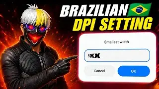 Brazilian Player Secret DPI SETTING 2026 🔥 | Free Fire DPI Setting