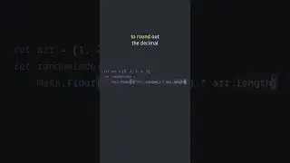 Javascript tip - Getting a random element from an array #shorts