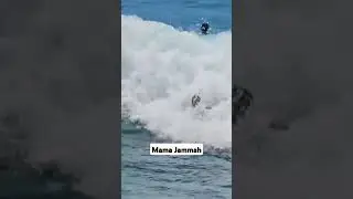 Airdrop...#surf #bodysurfing #bodysurfers #lady #beach