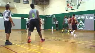 DWAYNE MORRISON hustling for Bullets - Megacity Basketball Toronto