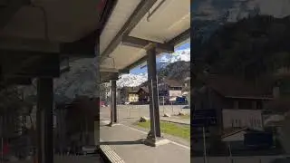 POV: Normal train view in Switzerland🇨🇭
