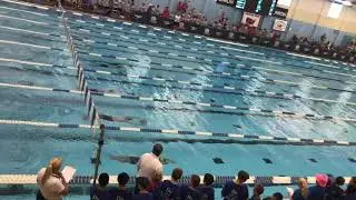 Marcel Liu (NE) won 4x50 Medley Relay @ 2017 Eastern Zones