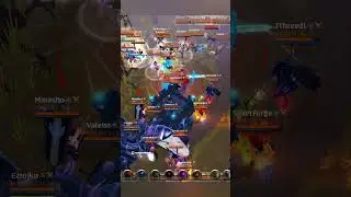 Keeper Cape Moment 🎮 Kingmaker Clap Vs BlackList  | Albion Online #shorts