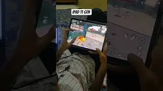 iPad 11 generation three finger controls #shorts #bgmi #pubg