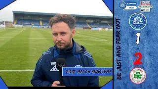 REACTION | Stephen McDonnell Post Match Interview | Glenavon 1-2 Cliftonville | 17/08/24 | SDP