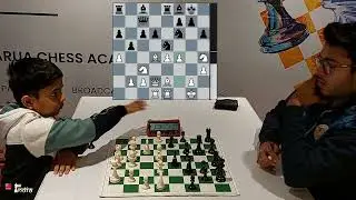 9-year-old showcases incredible defense against an IM - Ayaan Gupta vs Utsab Chatterjee