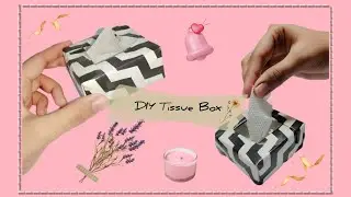 DIY Paper Tissue Box | Easy& Aesthetic Craft Idea 💡