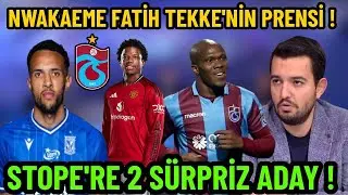Trabzonspor'da Transfer'de Stoper'e 2 S&uuml;rpriz Aday ! Safa Can - Fatih Tekke Nwakaeme'yi İstiyor !