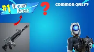 The Common Only Challenge In Fortnite! (Many Crashouts!)