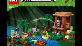 LEGO Minecraft The Witch Hut 21133 Instructions DIY Book 2