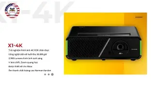 Máy chiếu LED ViewSonic X1-4K có gì nổi bật? | ViewSonic Quick Review