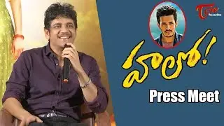 Akkineni Nagarjuna Press Meet about Hello Movie | Akhil Akkineni, Kalyani Priyadarshan