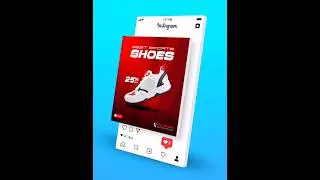 Как создать 3D-макет Instagram в Photoshop | Простой и реалистичный урок Photoshop 2025