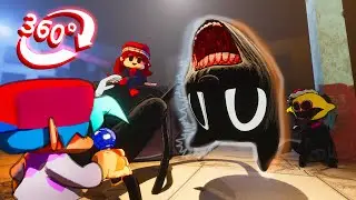 POV vs Cartoon Cat 360 Friday Night Funkin Animation