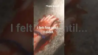 FAKE BLOOD!! #fairytrap #roleplay