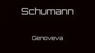 Schumann - Genoveva
