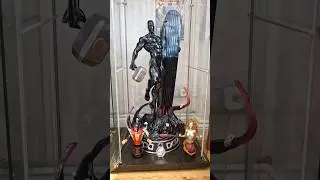 Marvel Comics | Silver Surfer: The Fallen One Custom Fan Art Statue | Ultra Rare Collectible